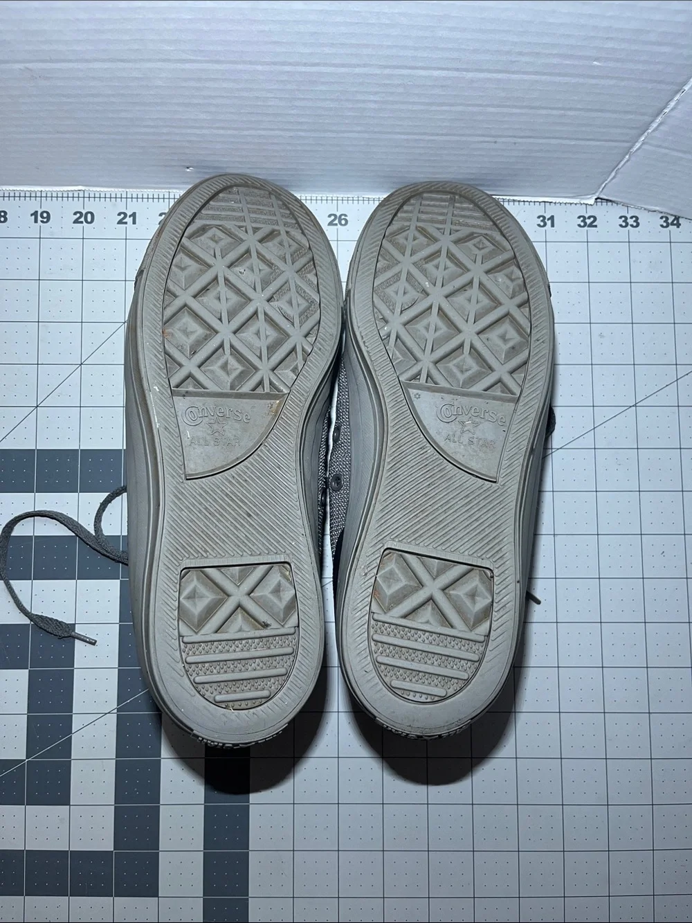 Converse Gray High-Top Canvas Sneakers